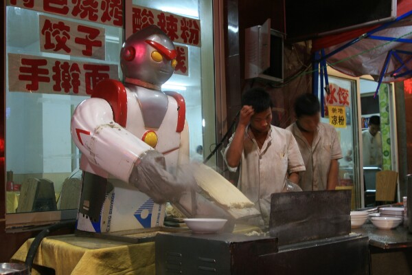 Nudelschabroboter in Datong